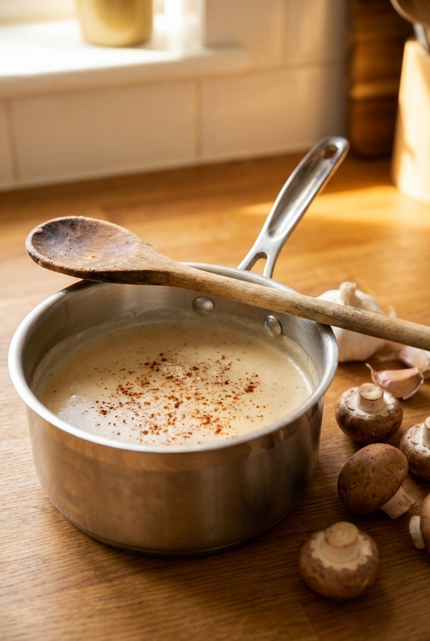 Light Bechamel (Smoky and Earthy)