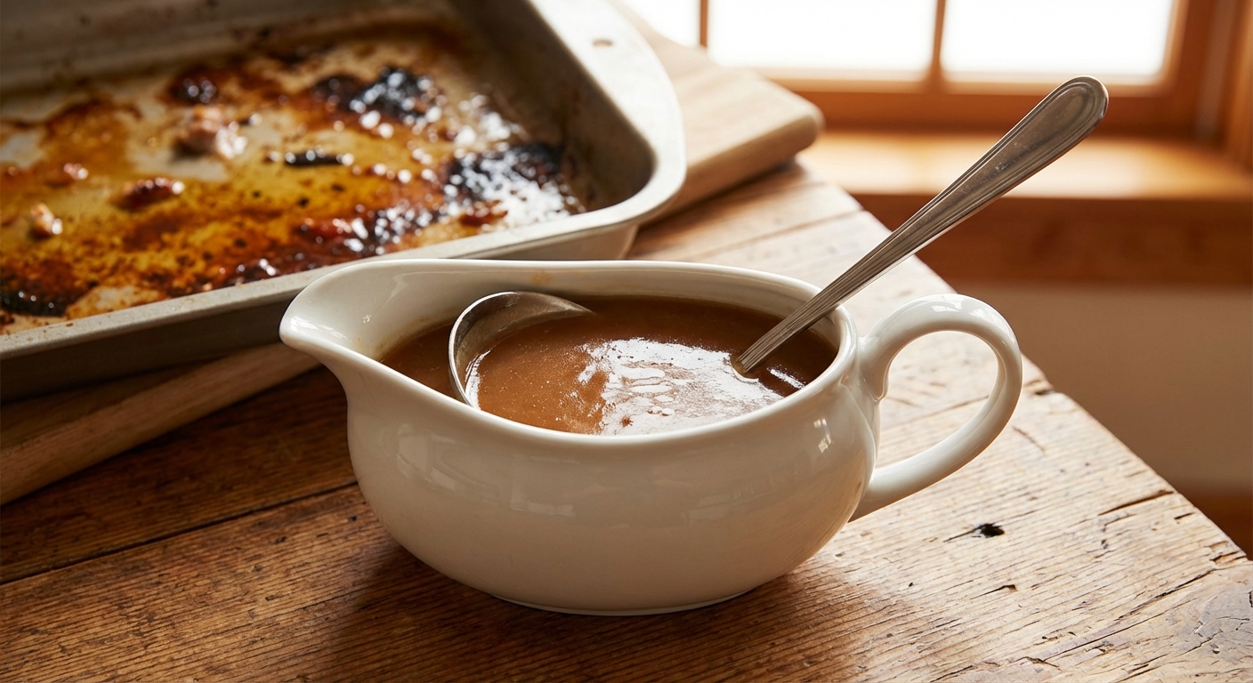 Fresh Turkey Gravy (Sweet & Simple)