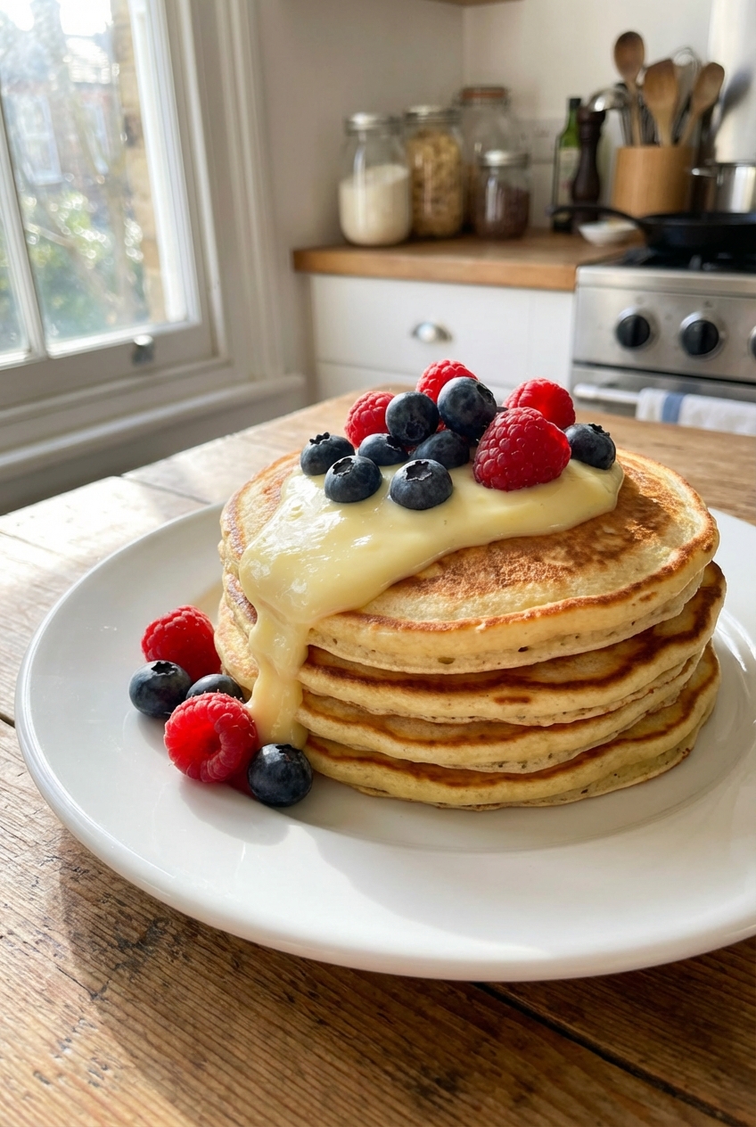 Fresh and Vibrant Pancakes