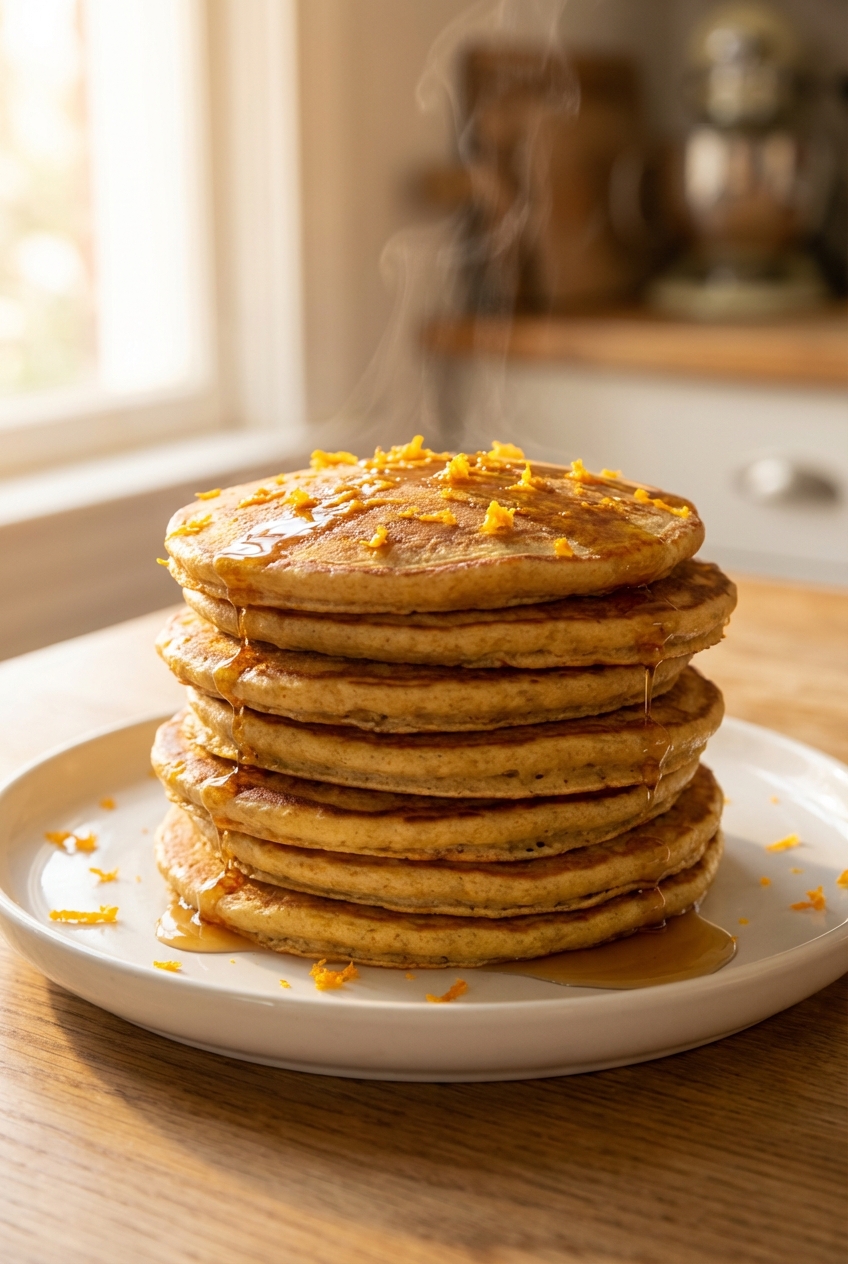 Ultimate Vegan Pancakes (Bright and Citrusy)
