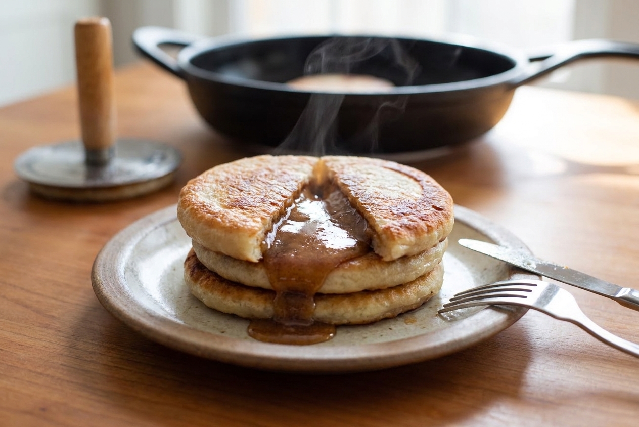 Hotteok (Korean Sweet Pancakes)