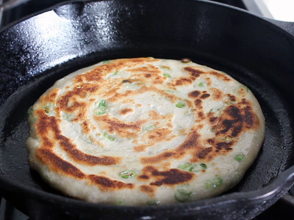 Crispy Scallion Pancakes