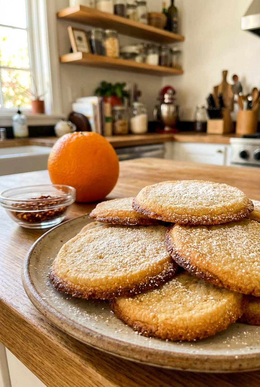 Sweet and Spicy Sugar Cookies