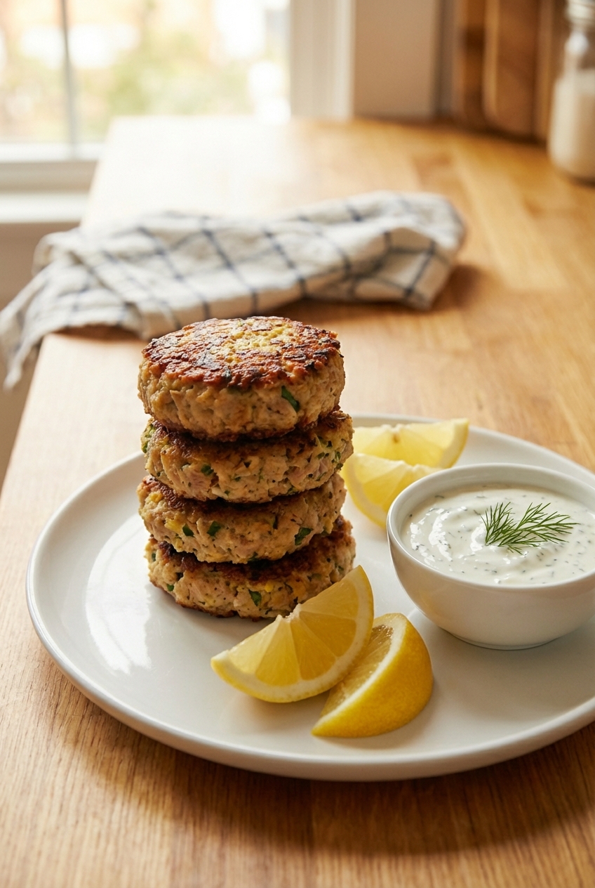Juicy, Tender Tuna Patties
