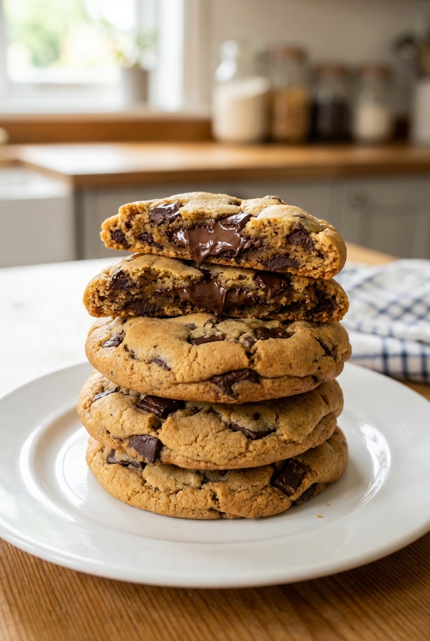 Soft and Chewy Vegan Cookies
