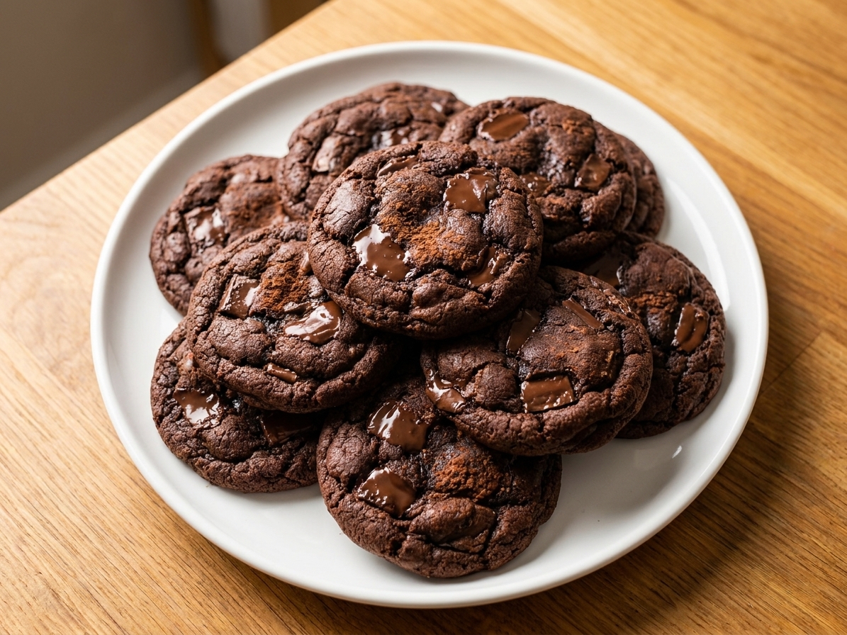 Double Chocolate Chip Cookies