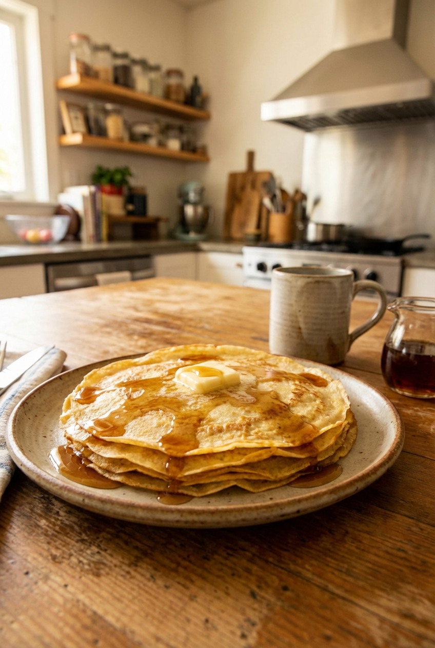 Gourmet Easy Crepes (Warm and Cozy)
