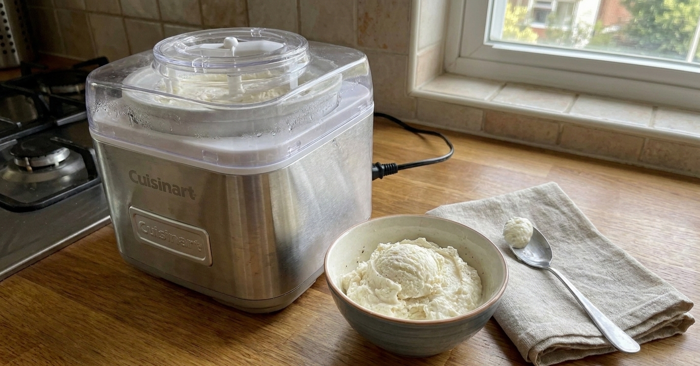 Cuisinart Ice Cream Maker Vanilla (No Eggs)