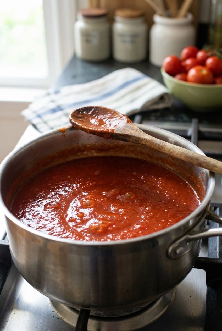 Authentic Tomato Sauce (Tangy and Sweet)