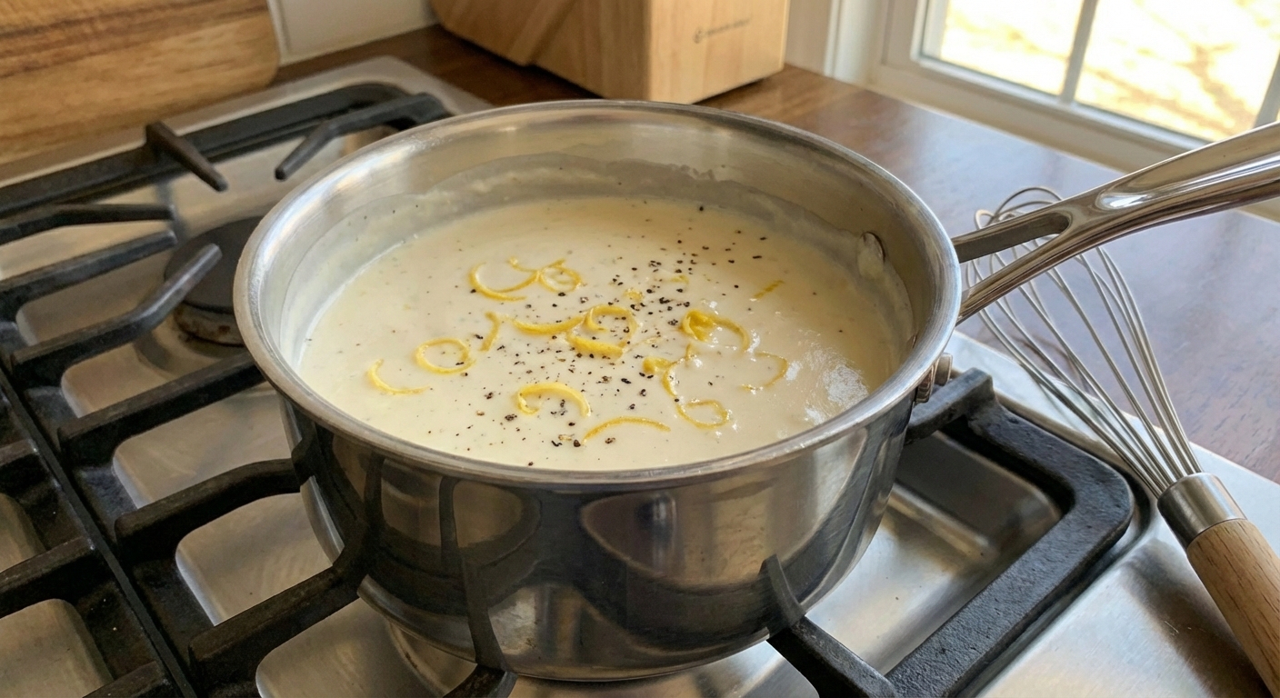 Zesty Easy Alfredo Sauce