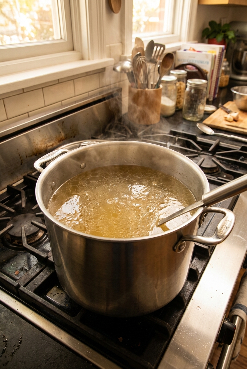 Classic Chicken Stock (Light and Fluffy)
