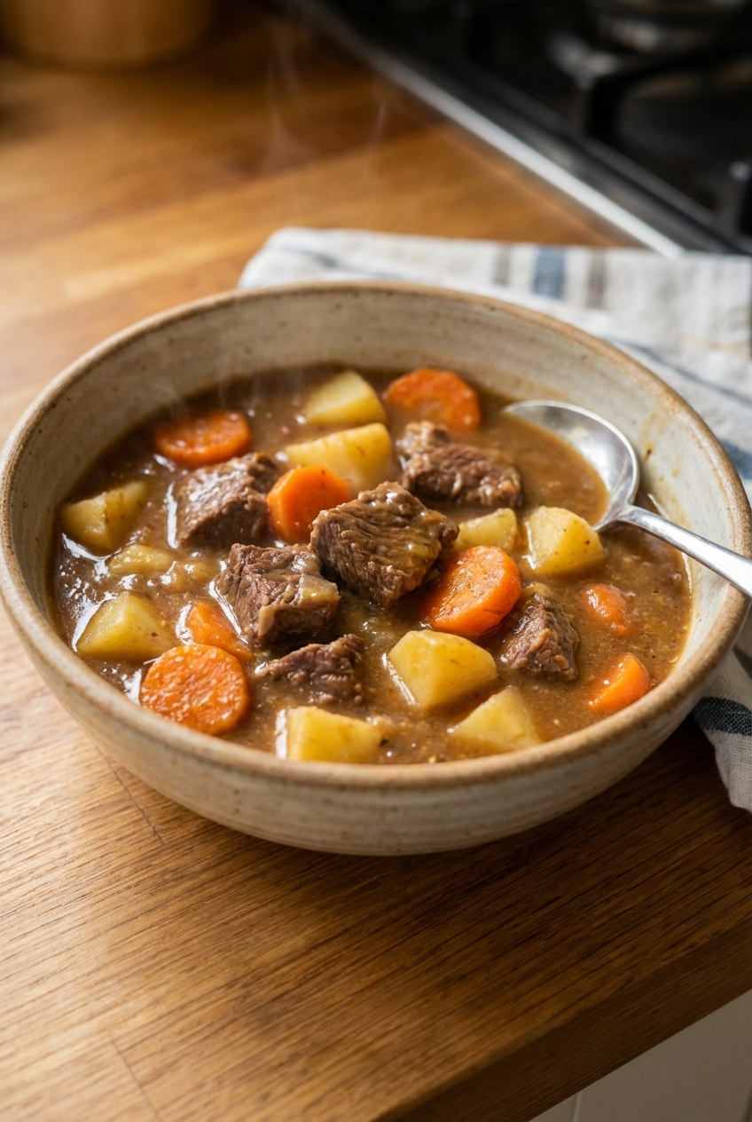 Quick Smoky Spicy Irish Stew
