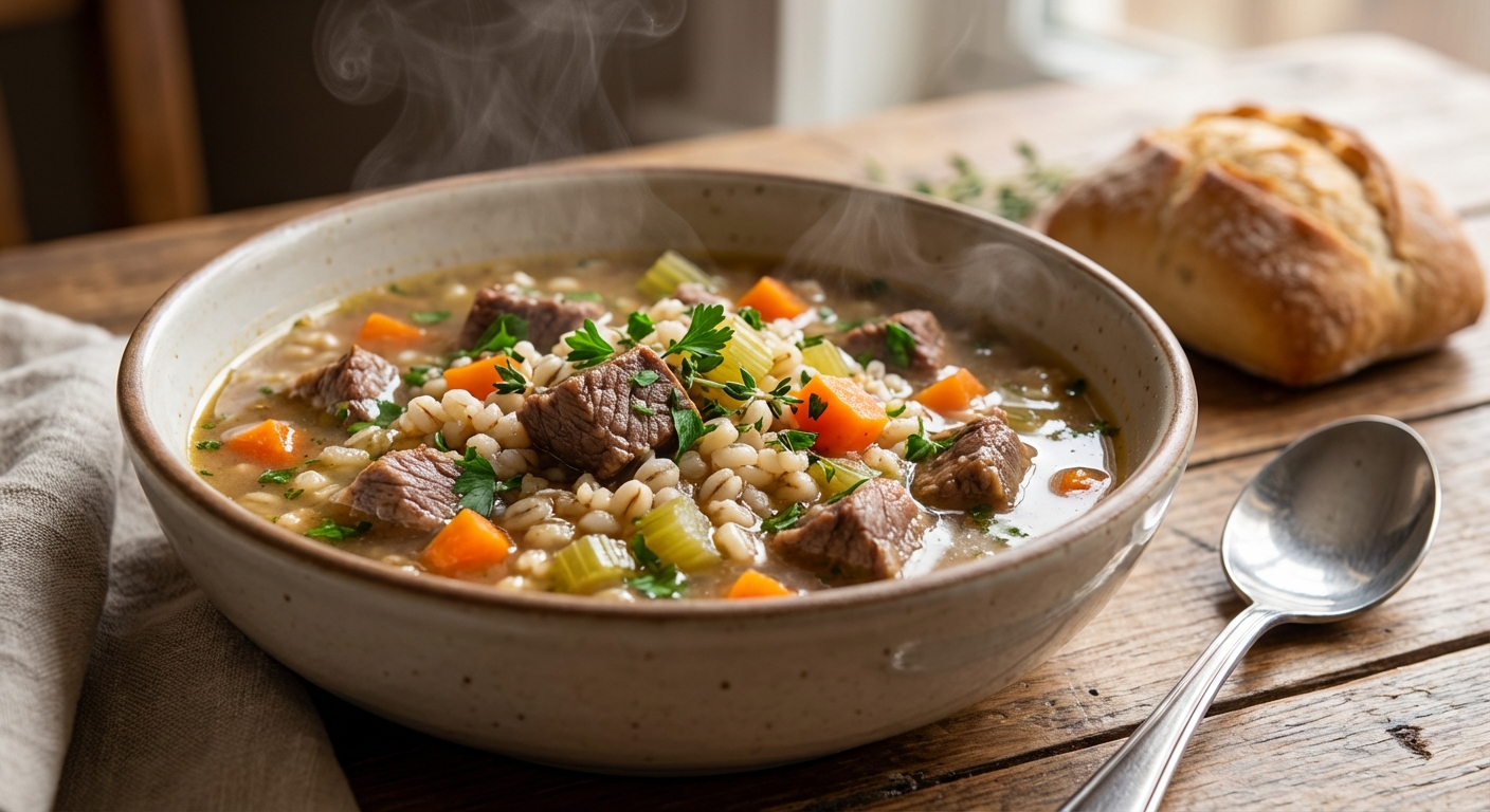 Creative Beef Barley Soup