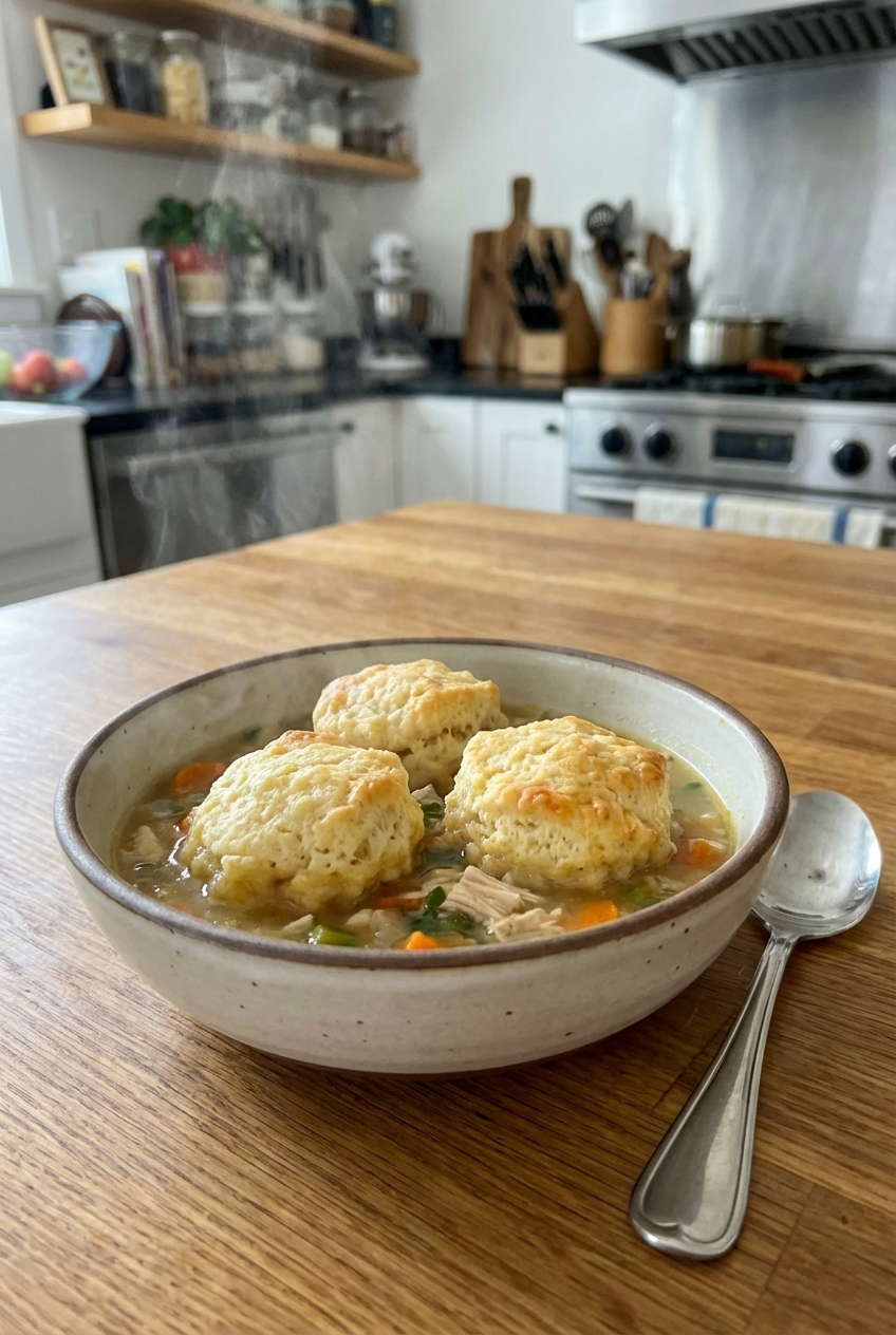 Rustic Bisquick Dumplings