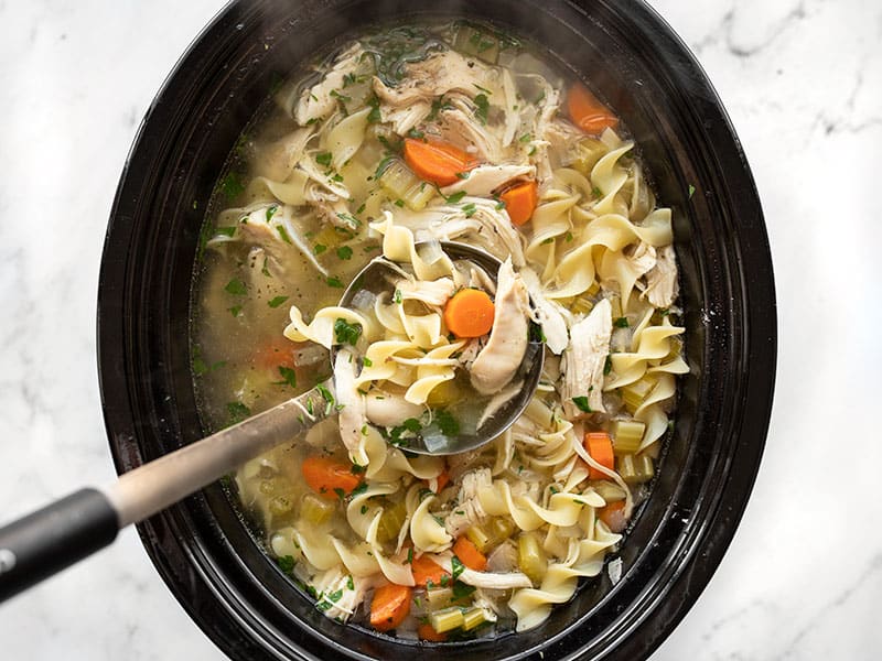 Crock Pot Chicken Noodle Soup
