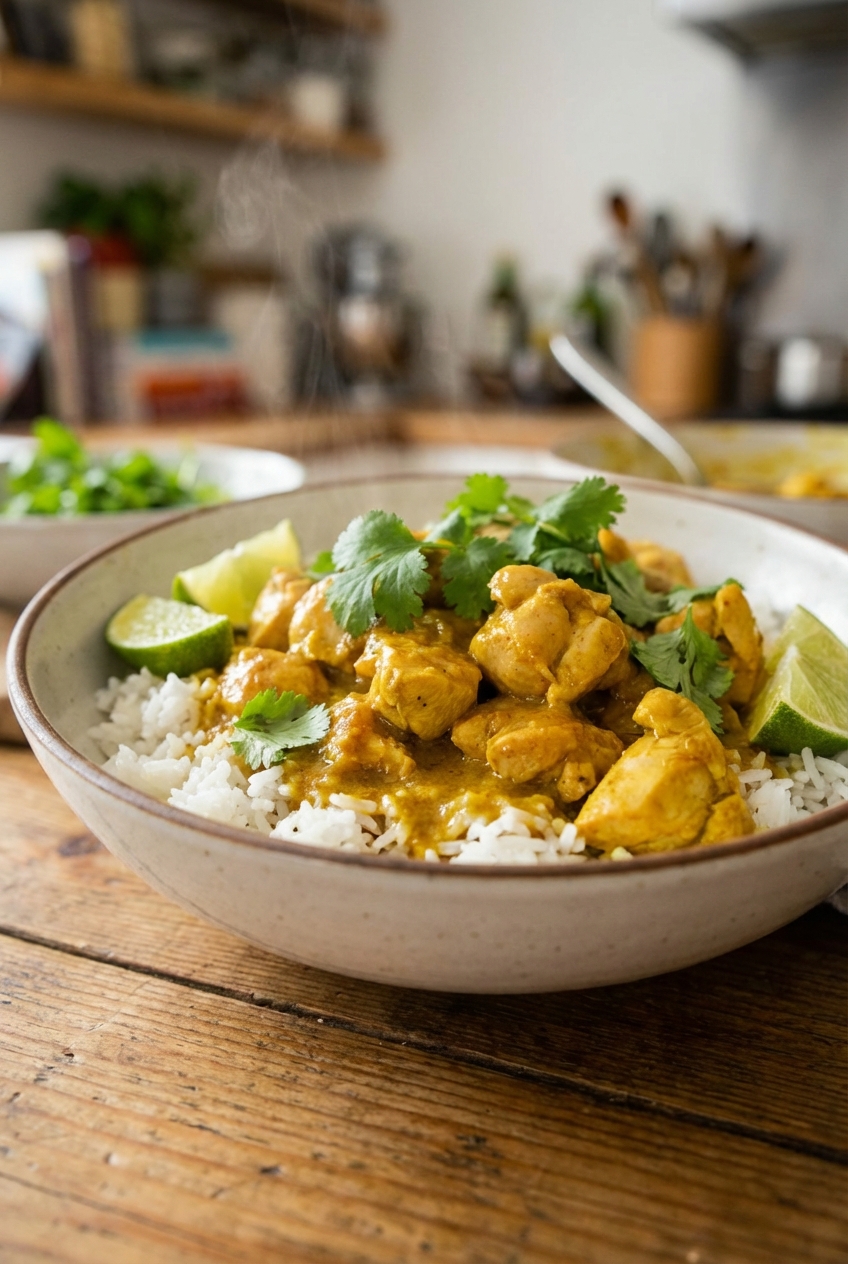 Classic Curry Chicken (Light & Fluffy)