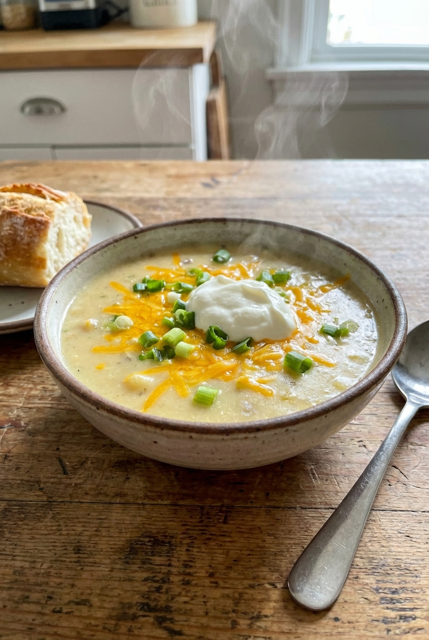 Zesty & Tangy Savory Potato Soup