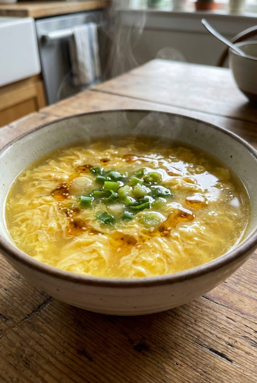 Simple Egg Drop Soup