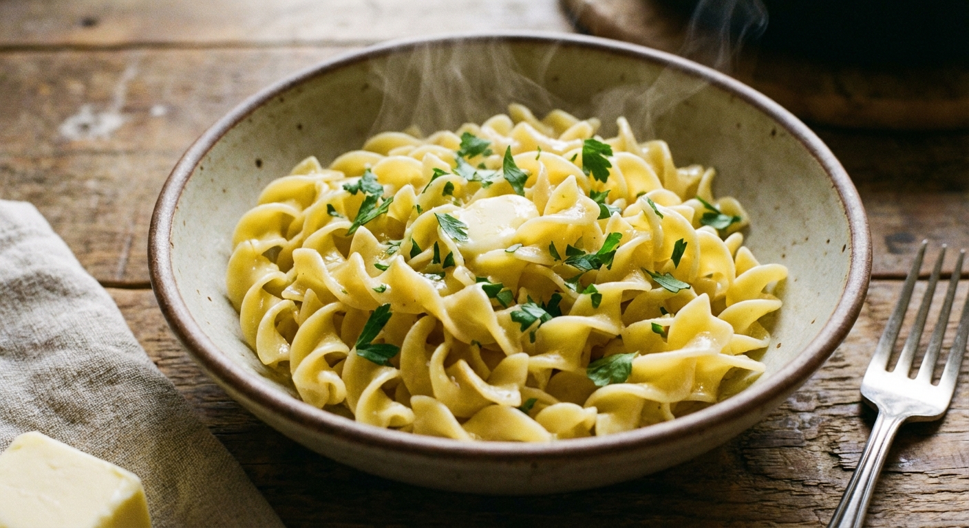 Perfectly Boiled Egg Noodles