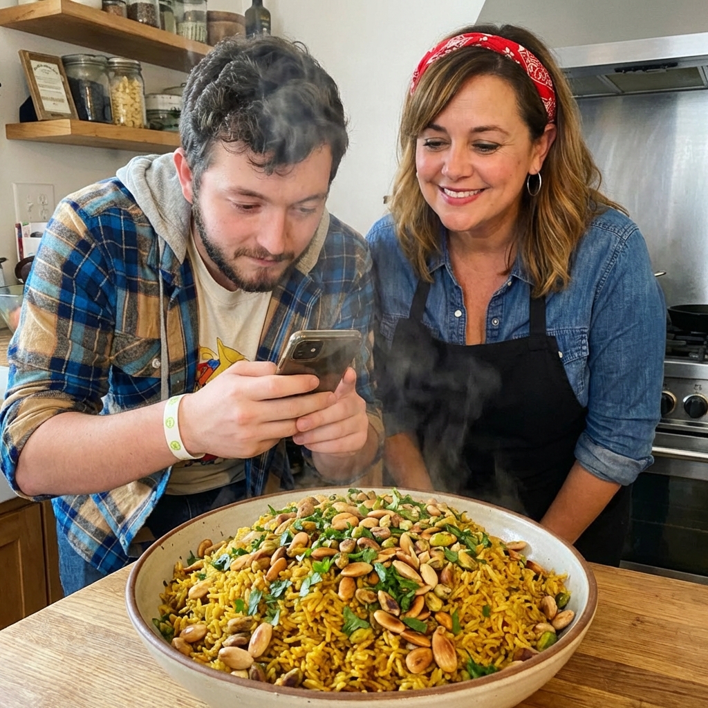 Spiced & Aromatic Rice Cooker Rice