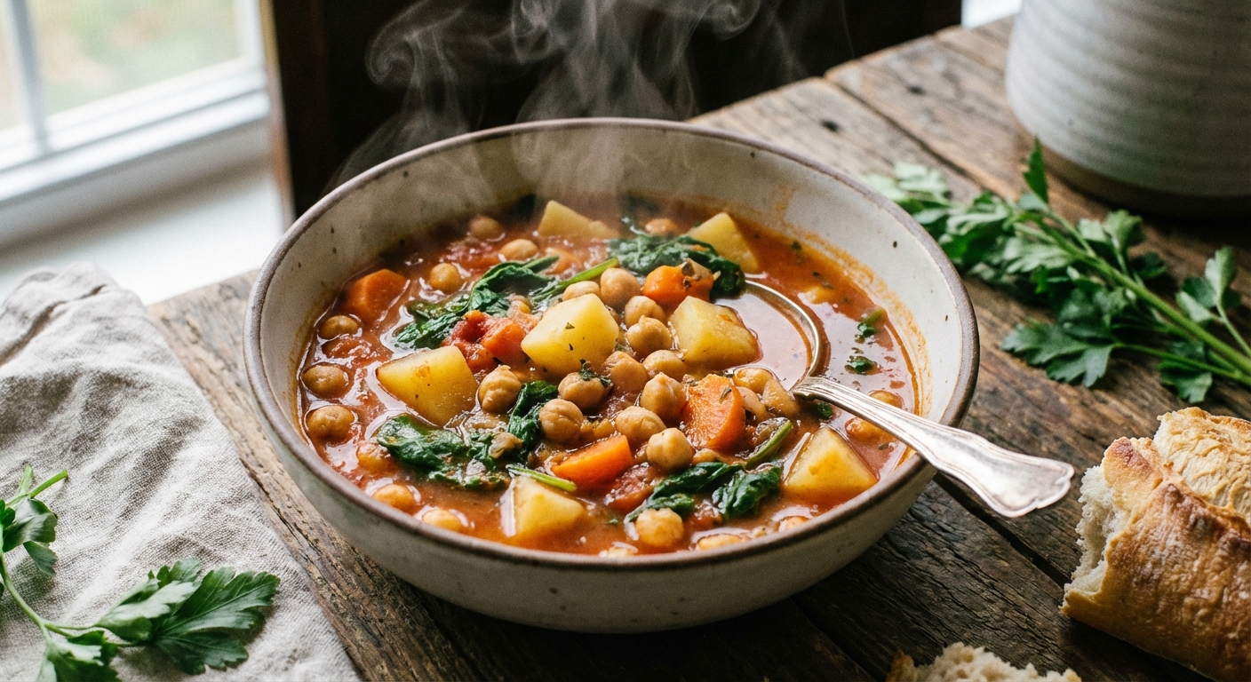 Hearty Vegan Vegetable Soup