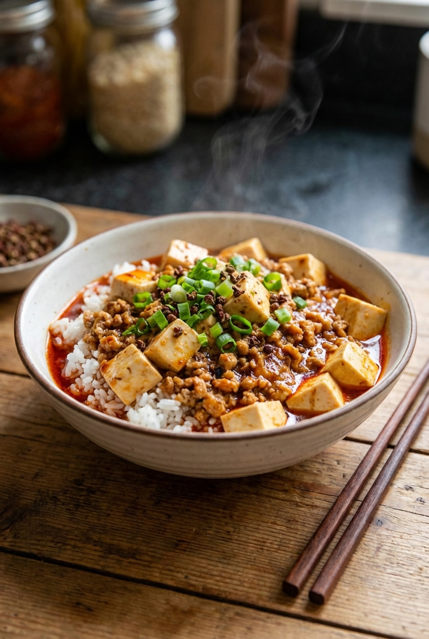 Healthy Mapo Tofu (Wholesome Twist)