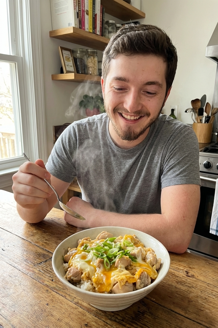 Oyakodon (Chicken and Egg Rice Bowl)