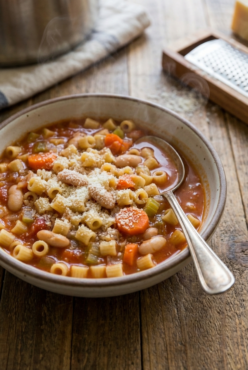 Earthy Pasta Fagioli