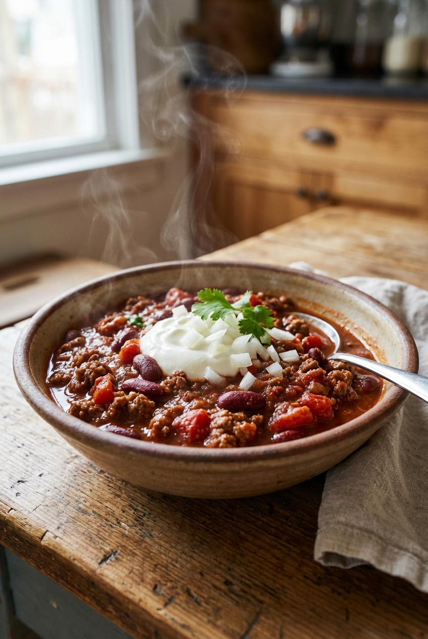 Wholesome Rustic Chili