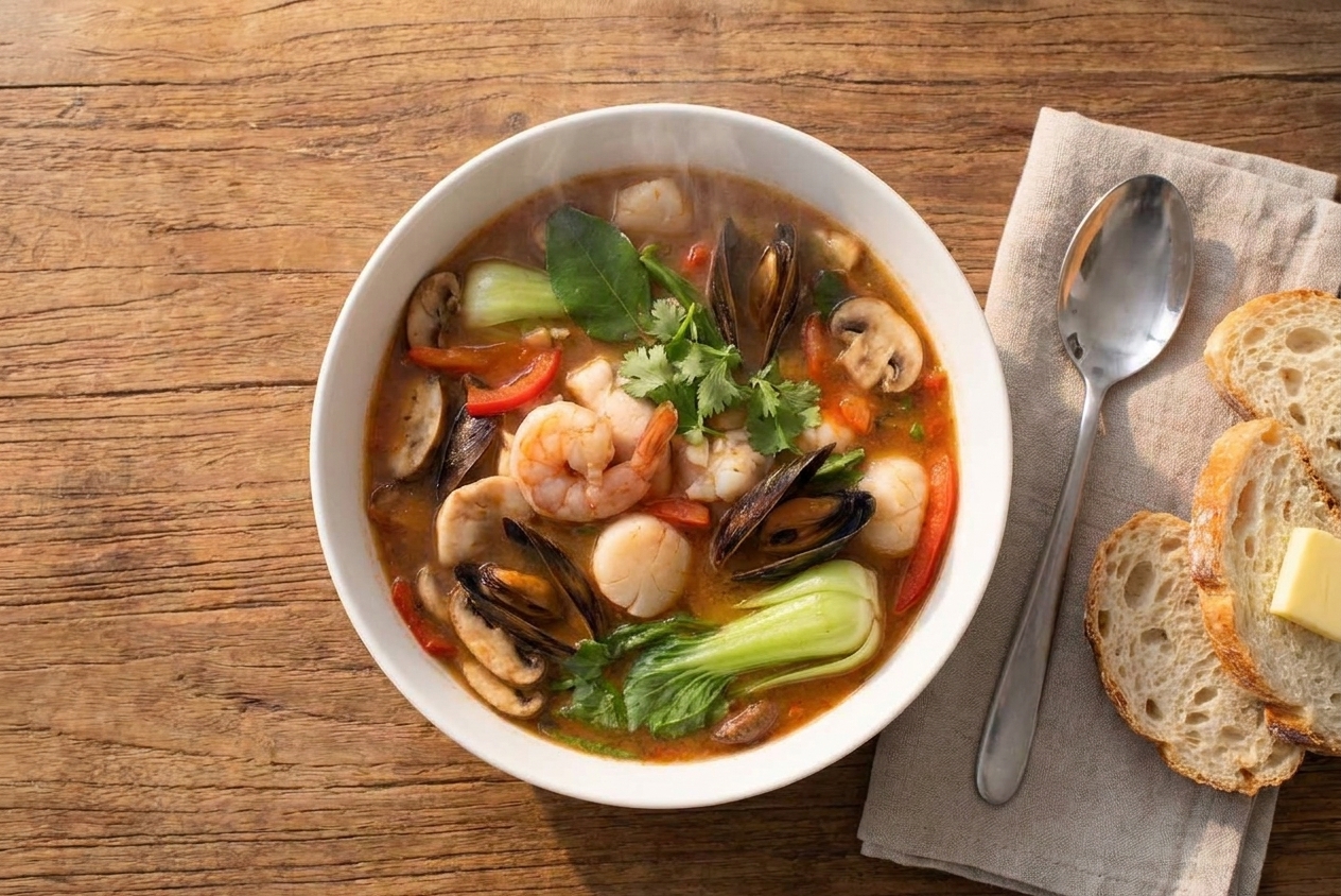 Cozy Seafood Soup