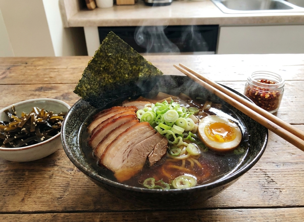 Homemade Shoyu Ramen