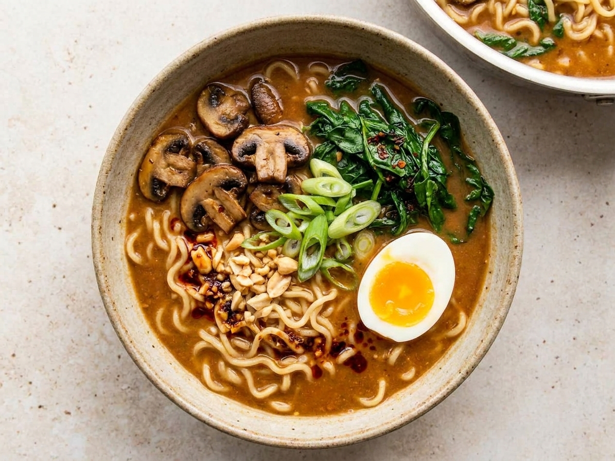 Spicy Miso Peanut Ramen