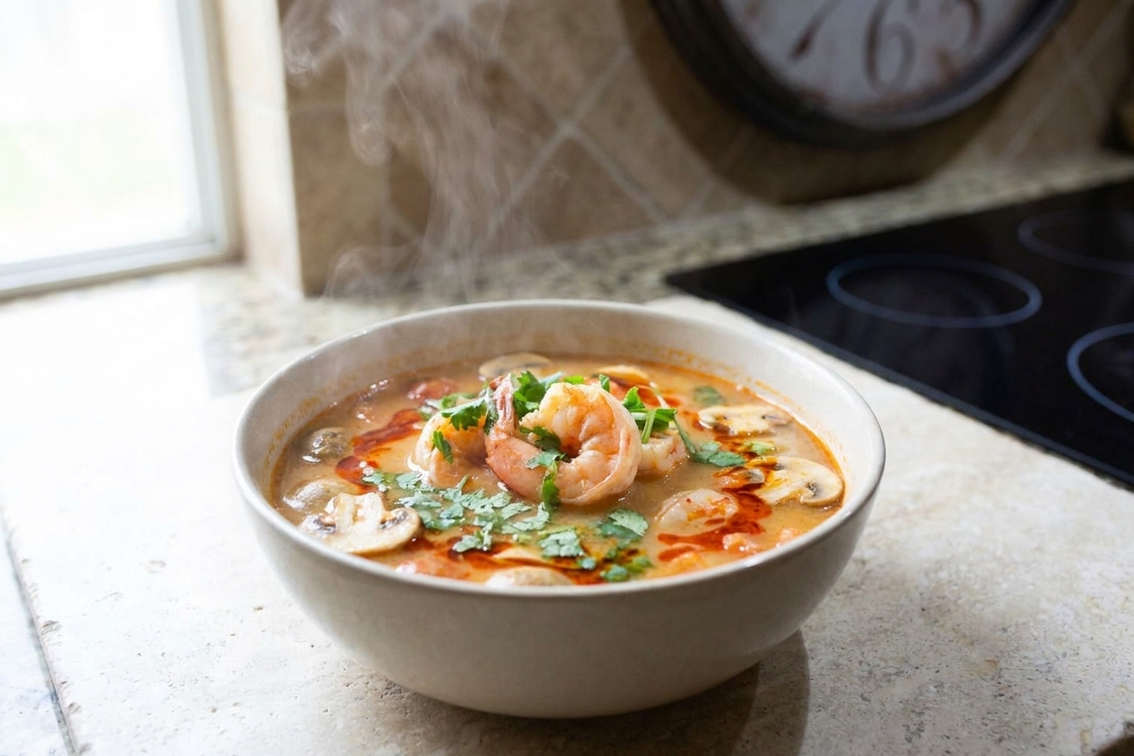 Tom Yum Goong (Thai Shrimp Soup)