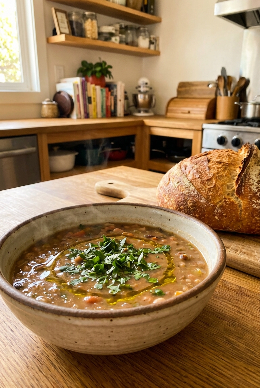 Traditional Spiced Bean Soup