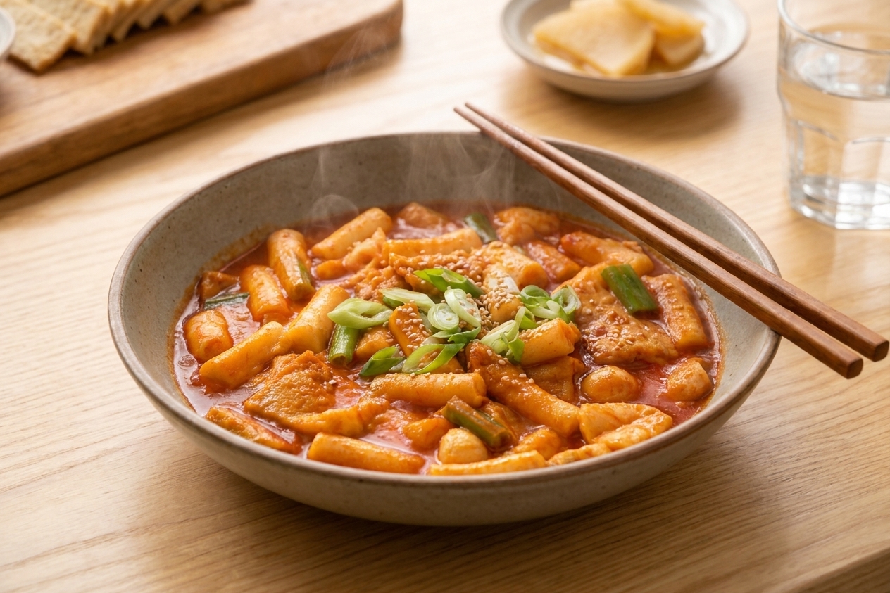 Korean Food Tteokbokki