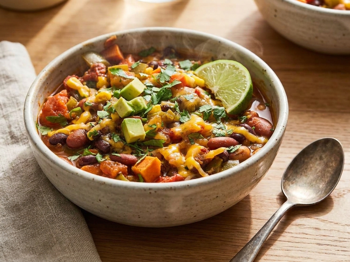 Weeknight Veggie Chili