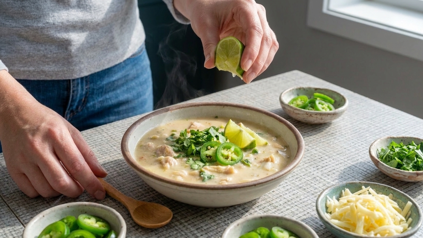 White Chicken Chili with White Beans