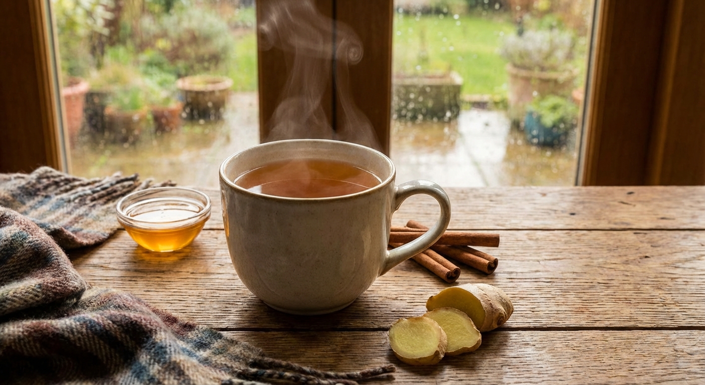 Warm & Spicy Cinnamon Tea