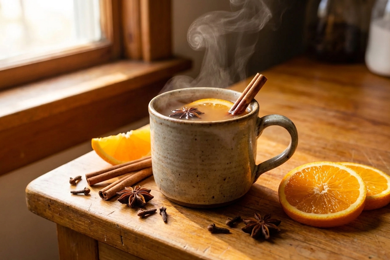 Hot Spiced Apple Cider