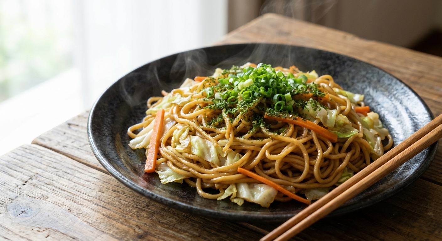 Yakisoba (Japanese Stir-Fried Noodles)