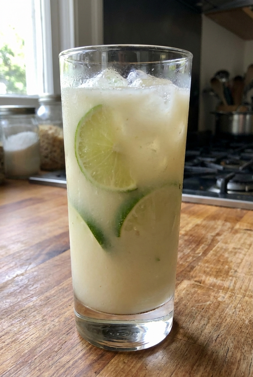 Brazilian Lime Pineapple Mocktail