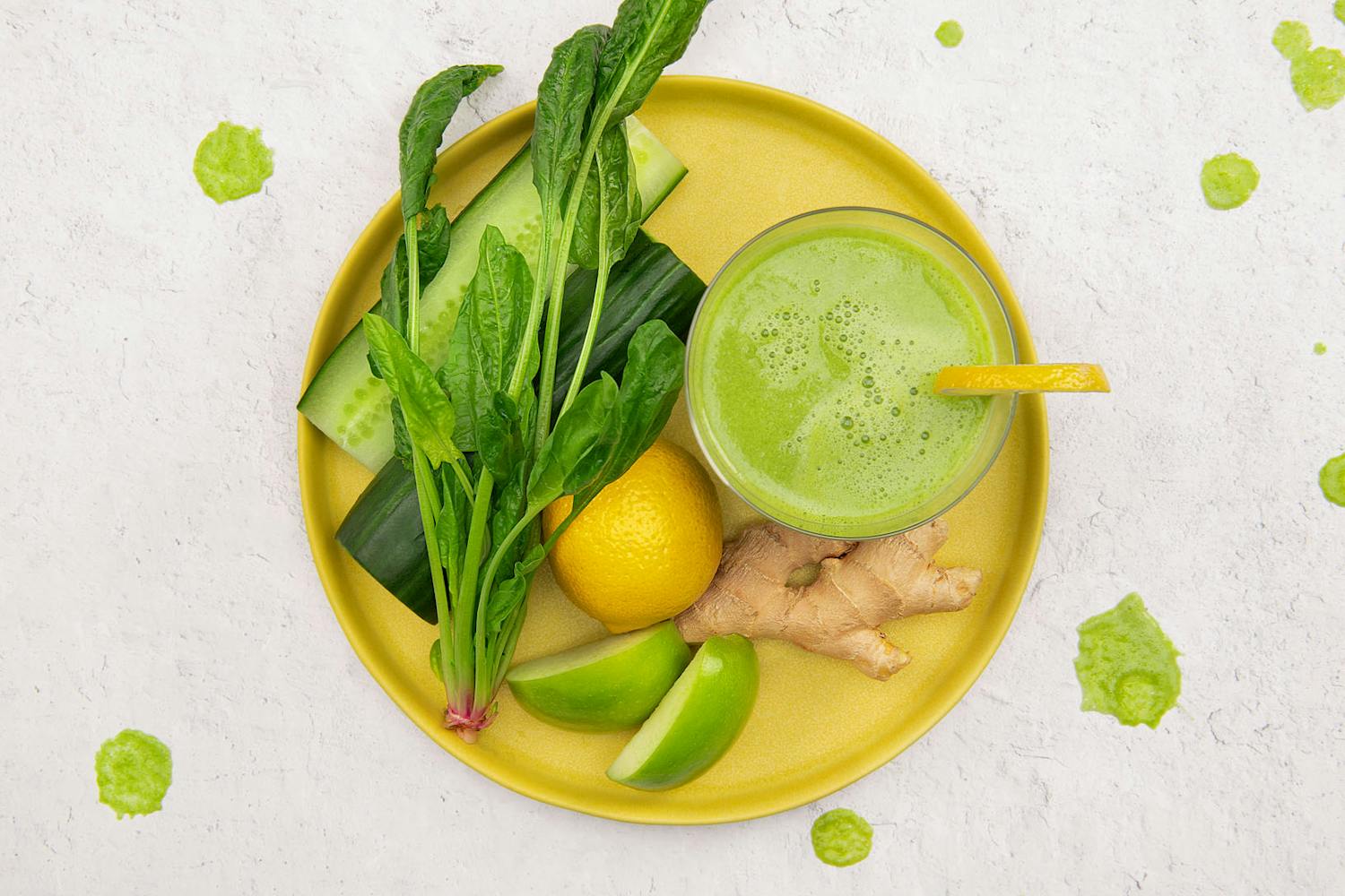 Ginger Citrus Green Juice