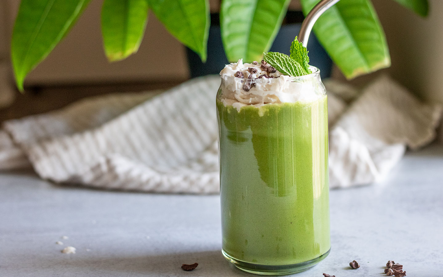 Homemade Shamrock Shake