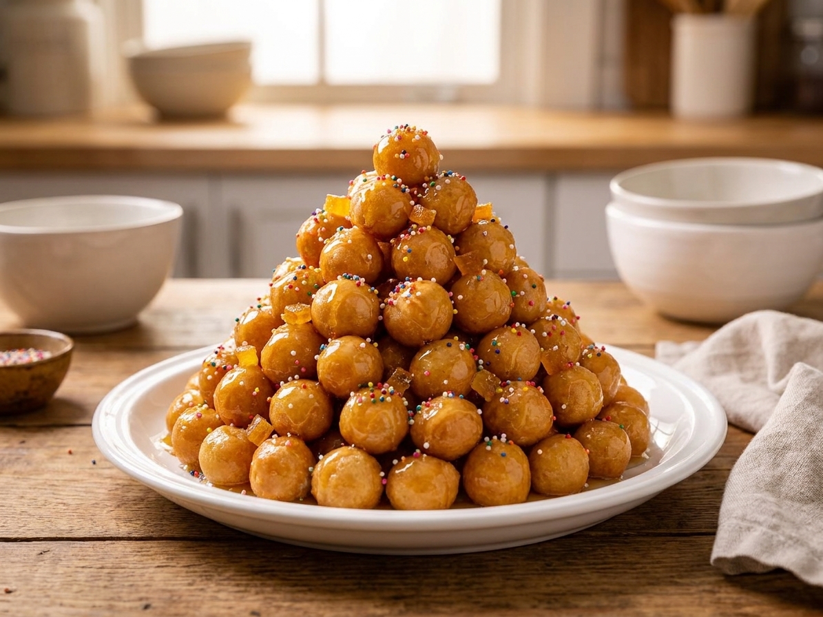 Classic Italian Struffoli