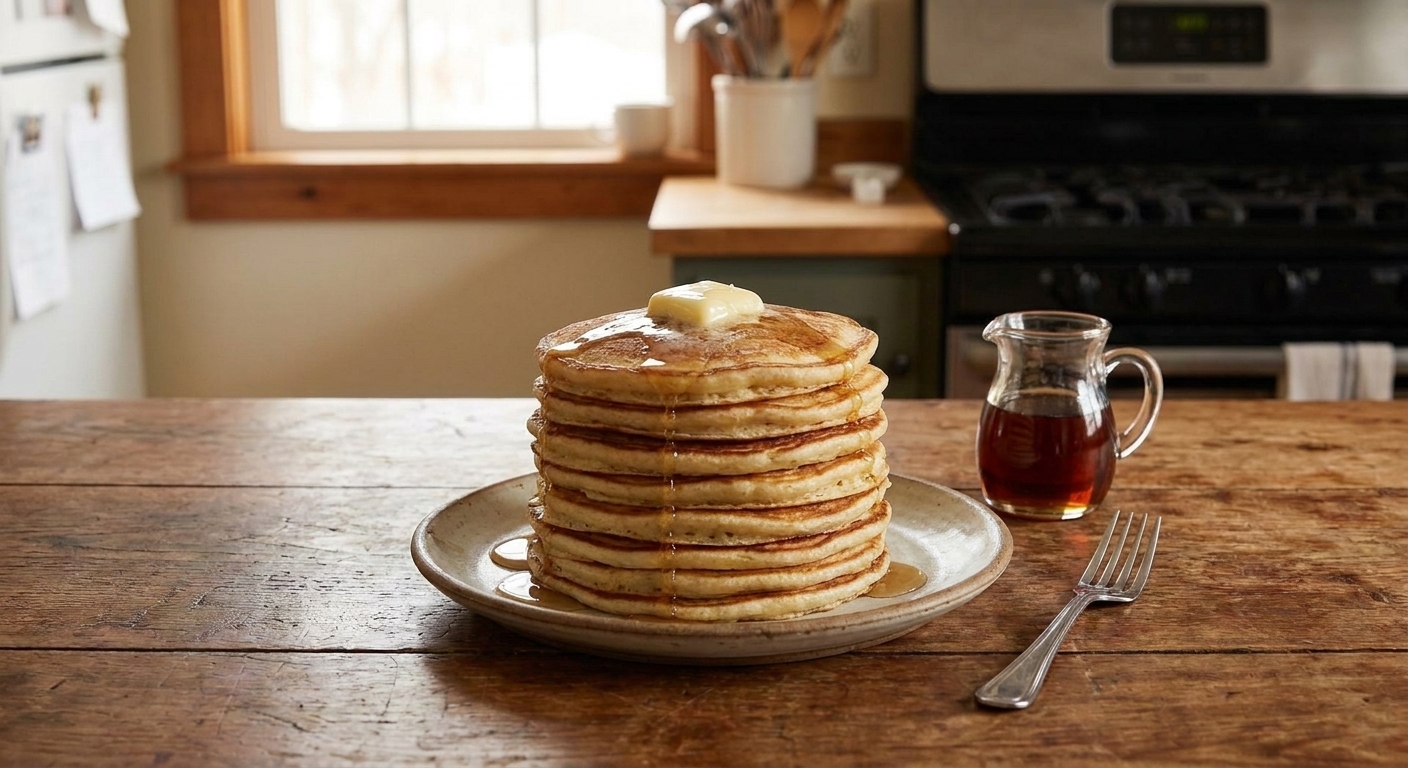 Fluffy Buttermilk Pancakes