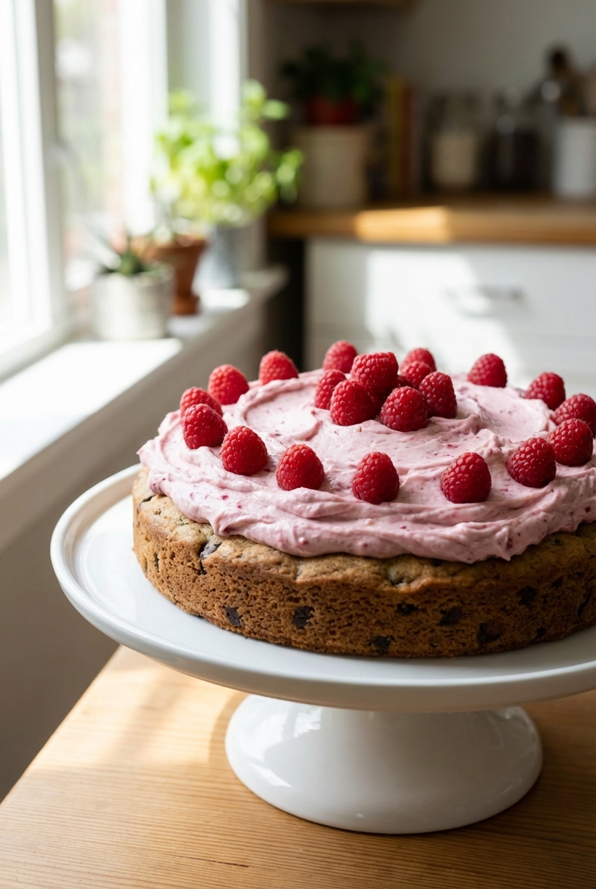 Fresh and Vibrant Cookie Cake