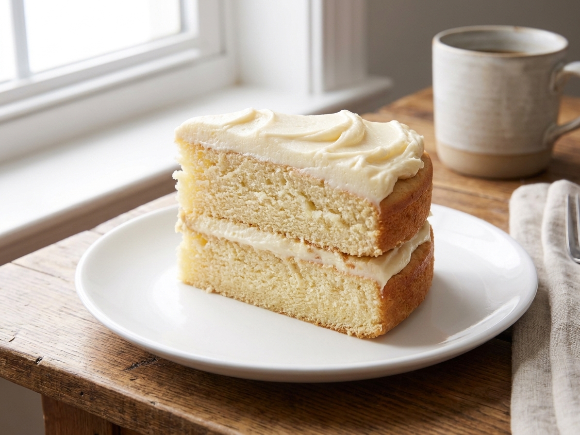 Homemade Vanilla Cake