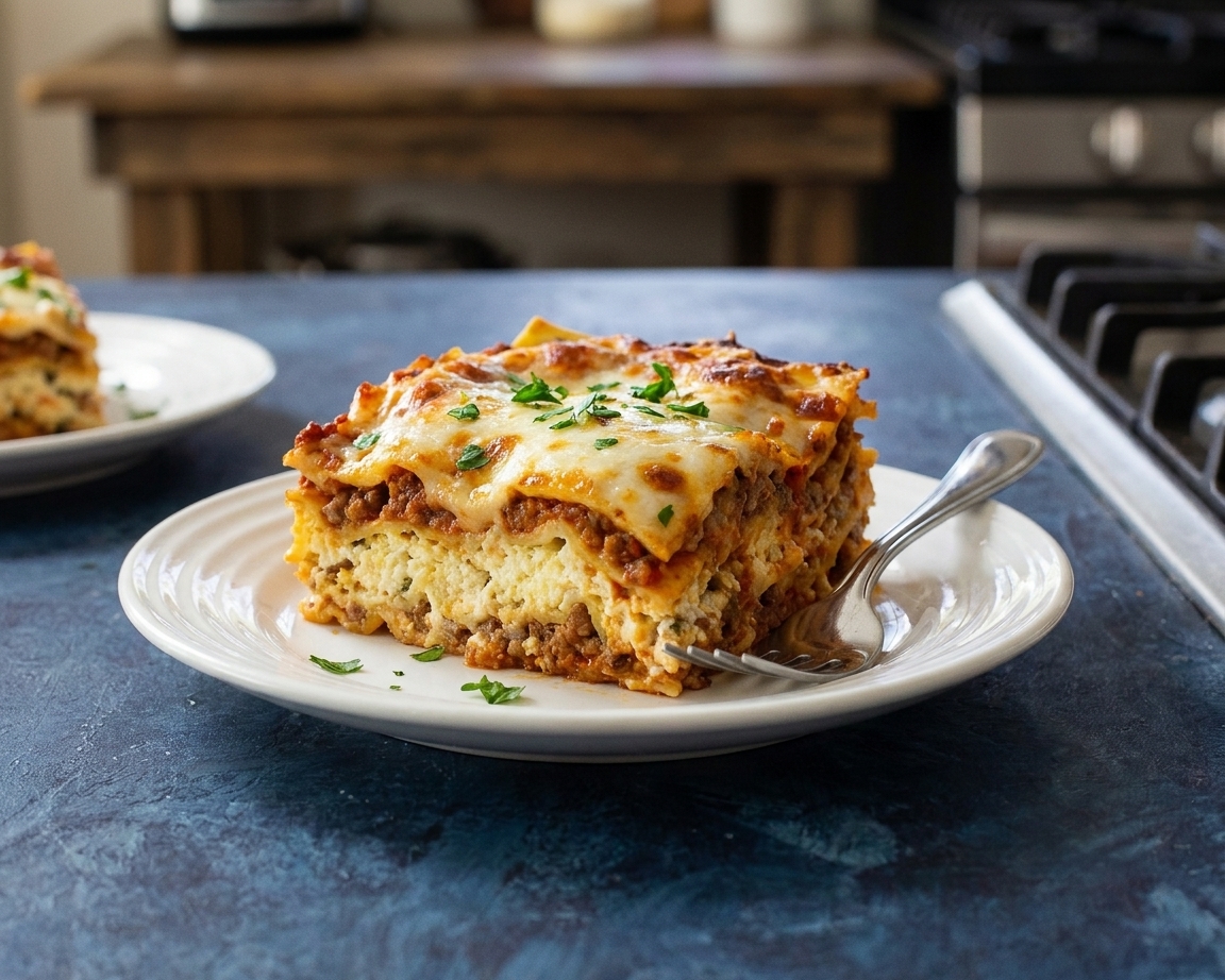 Lasagna with Ricotta Cheese