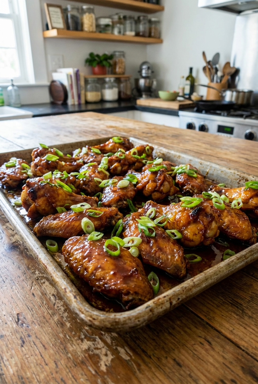 Tangy Sweet Chicken Wings
