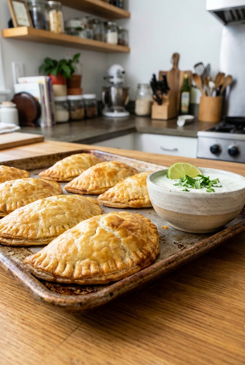 Healthy Citrus Chicken Empanadas